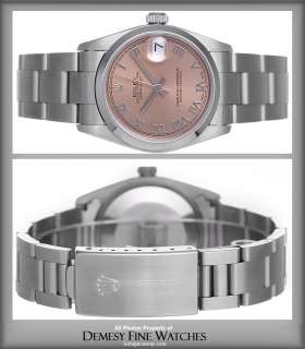 Rolex Datejust Midsize Mens or Ladies Steel Watch 78240  