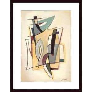     City Dynamics IV   Artist Alfred A. Gockel  Poster Size 27 X 19