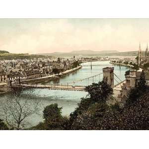  Vintage Travel Poster   Inverness from castle Scotland 24 