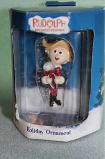 Rudolph the Red Nosed Reindeer Misfit Toys Ornament Enesco HERMEY NEW 