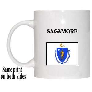  US State Flag   SAGAMORE, Massachusetts (MA) Mug 