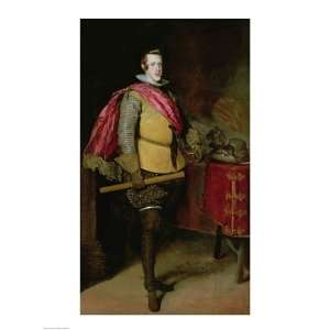  Portrait of Philip IV of Spain   Poster by Diego Velazquez 