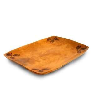  Floating Leaf Mango Wood Serving Platter