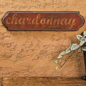  Chardonnay Sign   Party Decorations & Wall Decorations 