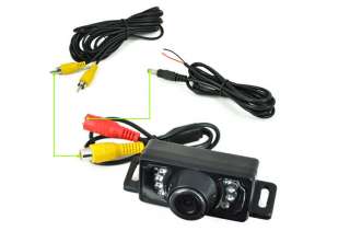 TFT LCD Monitor + Car Rear View Reverse Kit IR Color Camera 