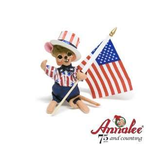 Annalee Patriotic Boy Mouse 