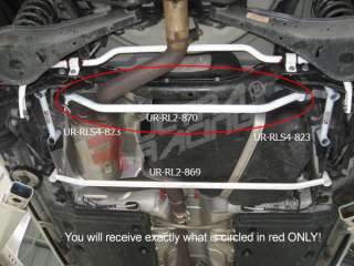   STEEL REAR LOWER STRUT BAR/BRACE VOLKSWAGEN VW GOLF MK5 MK 5  