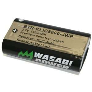  Wasabi Power Battery for Kodak Zx1, ZxD Pocket Video 