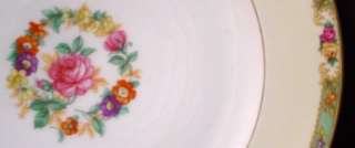 KPM china ROSEDALE 27469 pattern DINNER PLATE  