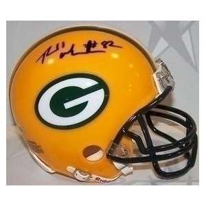  Ruvell Martin Signed Packers Mini Helmet Sports 
