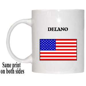  US Flag   Delano, California (CA) Mug 