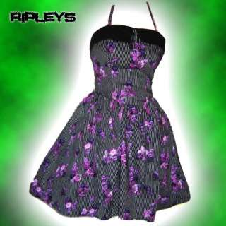 HELL BUNNY Party ROMY MINI DRESS FLOWERS 6 8 10 12 14  