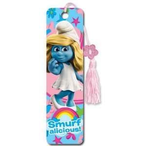   Smurfs Movie Smurfalicious Collectors Beaded Bookmark