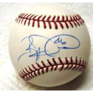 Autographed Ryan Dempster Ball   *OML* * * COA   Autographed Baseballs