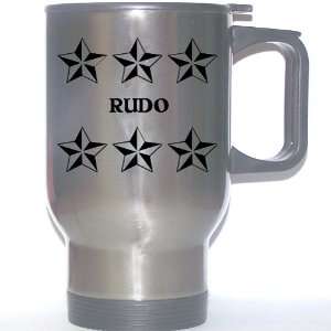  Personal Name Gift   RUDO Stainless Steel Mug (black 