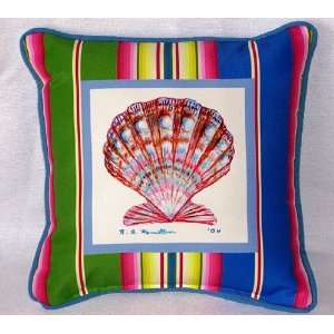  Betsy Drake SN112 Scallop Shell Small Outdoor Indoor 
