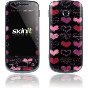  Funky Hearts skin for Samsung T528G Electronics