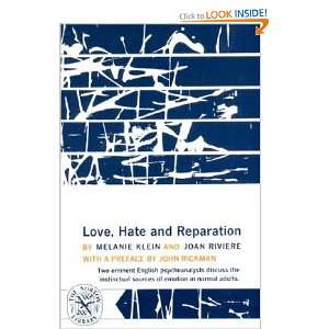  Love, Hate and Reparation   [LOVE HATE & REPARATION 