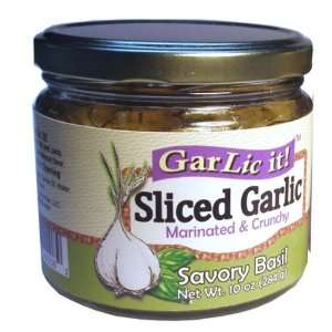 Savory Basil GarLic It 10.5 oz. Jar  Grocery & Gourmet 