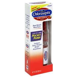   Sore Throat Spray, Cherry, .67 fl oz (20 ml)