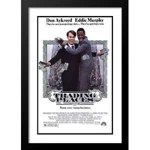 Trading Places 32x45 Framed and Double Matted Movie Poster   Style A 