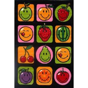  Roule Smiley World Collection Fruitti 39X58 Inch Kids Area 