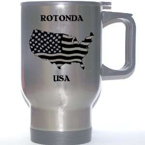  US Flag   Rotonda, Florida (FL) Stainless Steel Mug 
