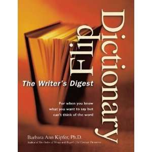   Writers Digest Flip Dictionary [Hardcover] Barbara Ann Kipfer Books