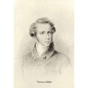  Vincenzo Bellini 12x18 Giclee on canvas