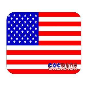  US Flag   Grenada, Mississippi (MS) Mouse Pad Everything 