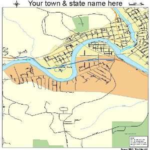  Street & Road Map of Warren South, Pennsylvania PA 