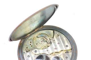 Item Details  Old Antique MODELE DEPOSE half hunter pocket watch for 