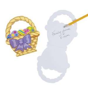  Carry Around Easter Basket Notepads   Kids Stationery 
