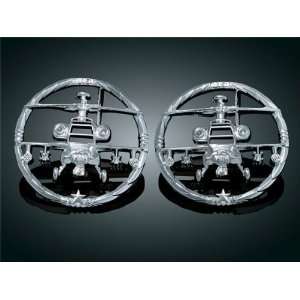   Gunship Speaker Grills pair   4 12 Inch Speakers Electronics