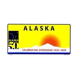 Alaska State Background Blanks FLAT Automotive License Plates Blanks 
