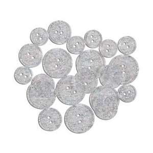  Blumenthal Lansing Favorite Findings Glitter Buttons Clear 