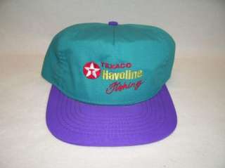 Vintage Texaco Havoline Fishing Snap Back Hat/Cap NOS  
