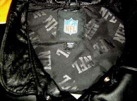Pittsburgh Steelers Full Leather Jacket 6XL Premium NFL  