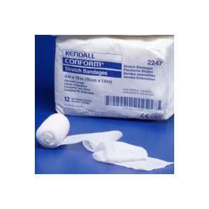 2249 Bandage Conform Roll Non Sterile Cotton/Poly 6x75 White 6 Per 