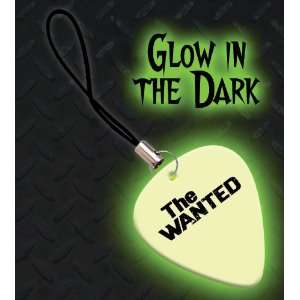  The Wanted Premium Glow Guitar Pick Mobile Phone Charm 