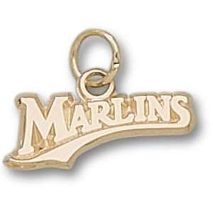  Florida Marlins MLB Marlins 1/4 Pendant (14kt) Sports 
