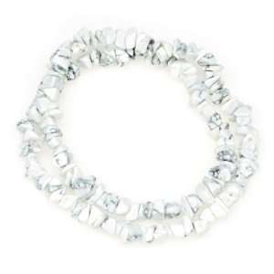  Darice(R) Stone Chip Beads   16 Inch /Howlite