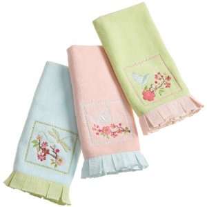  DII Cherry Blossom Guest Towels, Set of 3