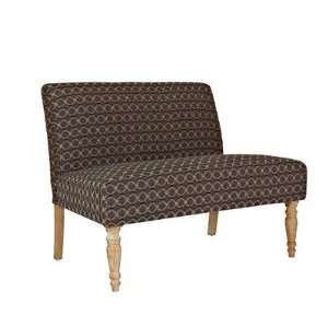  angeloHOME NIC LXS PDB89A Bradstreet Settee in Vintage 