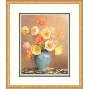   Poetic Poppies by Jennie Tomao Bragg   Framed Artwork