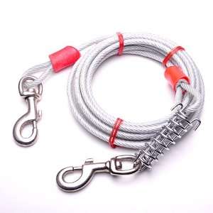 Favorite 30 ft Large Dog Tie out Cable, Pet Tie out Cable 