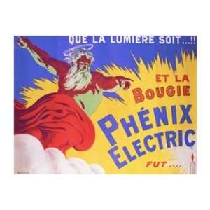    Phenix Electric   Poster by Jennette Brice (36x24)