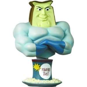  Powdered Toast Man Micro Bust from Ren and Stimpy Toys 