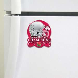   Rose Bowl Champions Scarlet High Definition Magnet  Sports