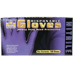  Permatex Disposable Nitrile Gloves   09185 SEPTLS23009185 